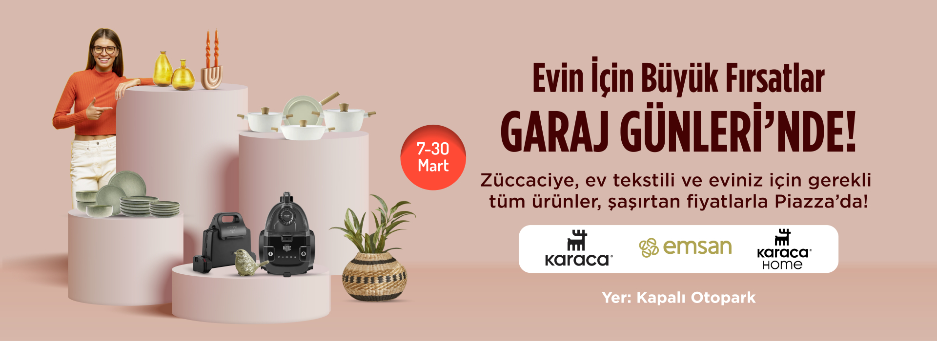 Evin İçin Büyük Fırsatlar Garaj Günleri’nde!